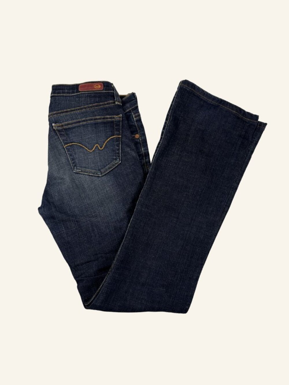 AG Adriano Goldschmeid The Angel Jeans Size 27 Dark Indigo